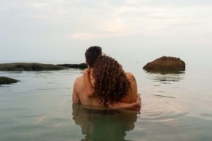 Couple in water Essential Masculine and feminine Part 2.